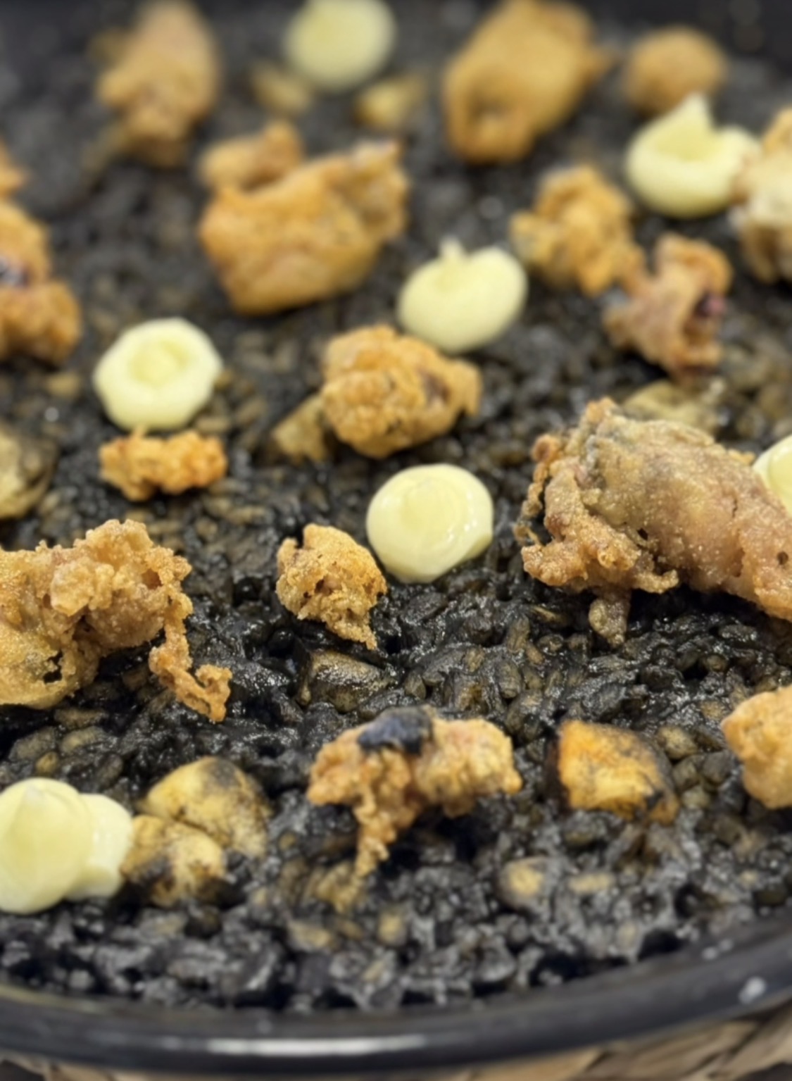 Arroz negro en Abanico del Mar